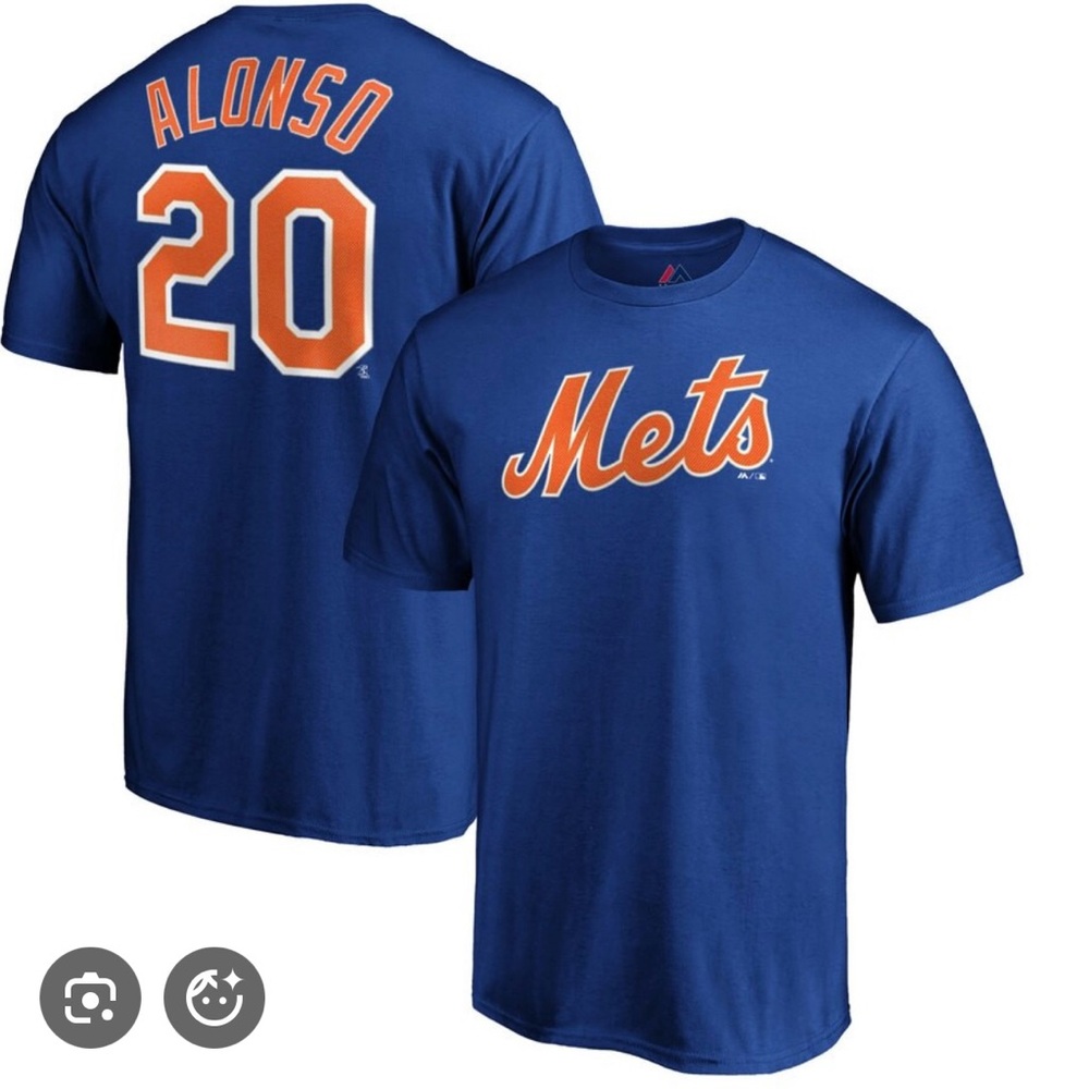 Majestic Blue Mets Jersey